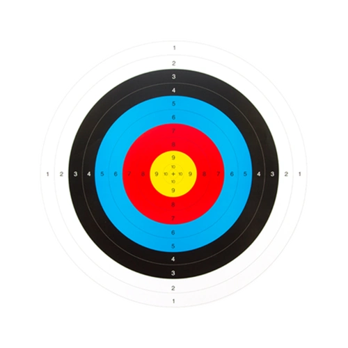 弓箭靶子射箭靶纸专业比赛练习纸全环半环美猎反曲弓射箭射击器材