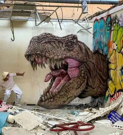 一组3d立体画,惊心动魄!| 绘画作品