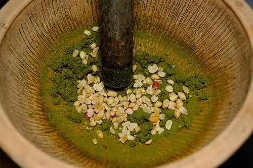 广东英德黎溪镇特产擂茶粥风味早餐冲泡