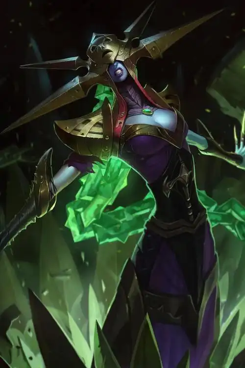 英雄联盟冰女丽桑卓冰霜女巫刀锋女王皮肤9