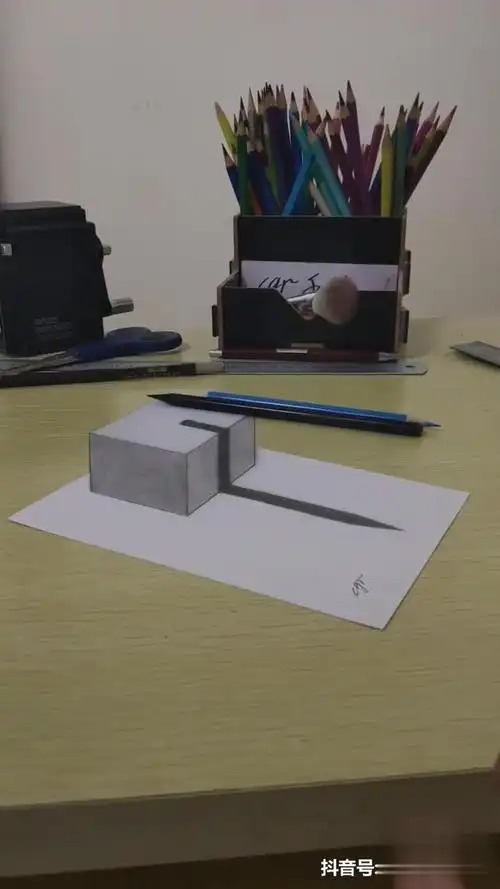 步骤简单,过程易学的3d立体画3d立体-教育视频-搜狐视频