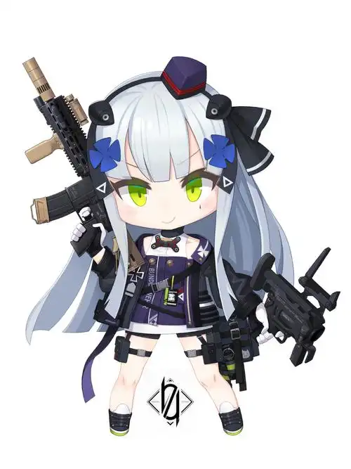 hk416-少女前线hk416hk416_mod3-触站