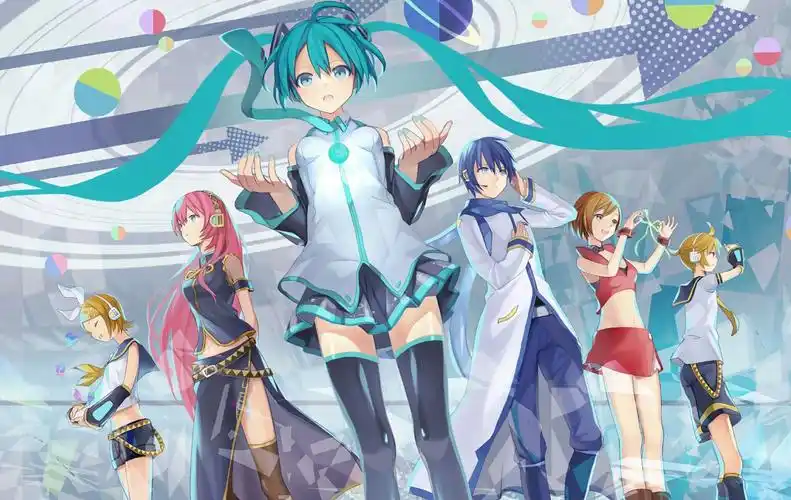 求初音未来vocaloid这张原图