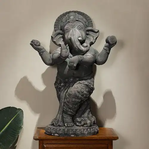 异丽东南亚风格象神装饰摆件泰国工艺品泰式特色装饰摆件