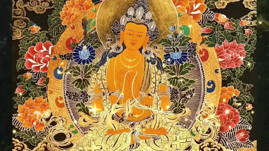 佛教音乐 | 《文殊菩萨心咒》_哔哩哔哩 (゜-゜)つロ 干杯~-bilibili