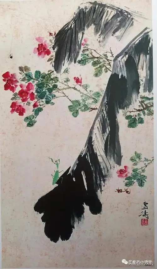 被无数人追捧的王雪涛月季图29幅(收藏版),果然美得不可方物