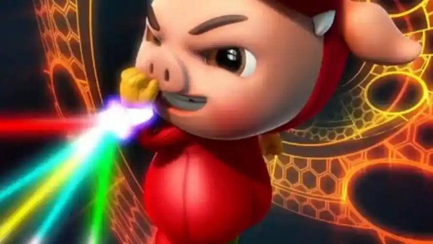 活动  【猪猪侠】变身五灵王合集