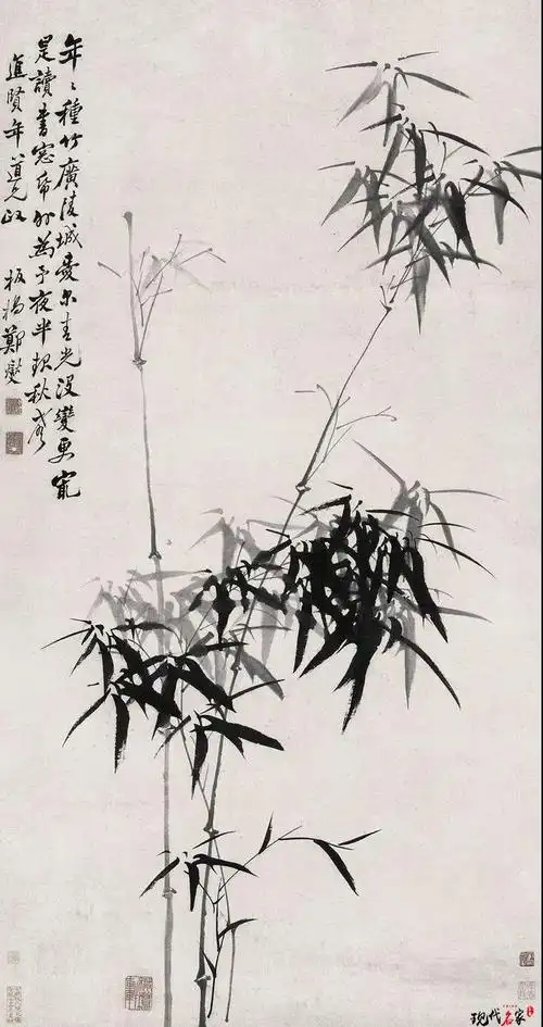 郑板桥的竹子画得好,原来是有秘密-书画文萃-现代名家书画网