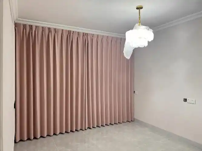 给客户做的网红皱皱布窗帘