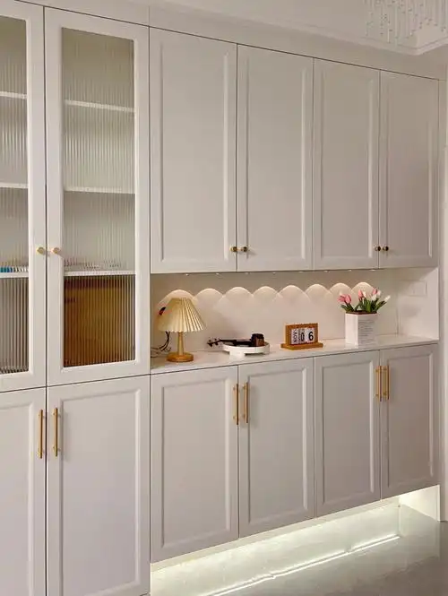 经典回字形小扣线混油烤漆柜门