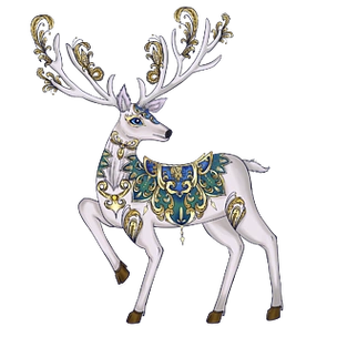 可爱小清新小麋鹿