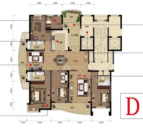 长兴琥珀公馆户型图 - 长兴房产超市网