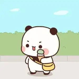 小熊猫可爱情侣卡通头像