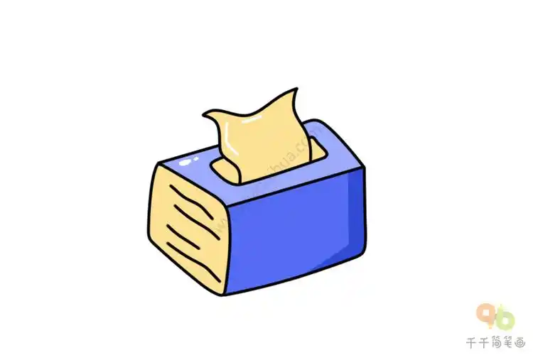 抽纸简笔画画法