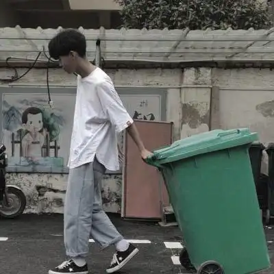 男朋友是垃圾桶系列情头 对象不是人系列头像 - 情侣头像 - 潮人个性