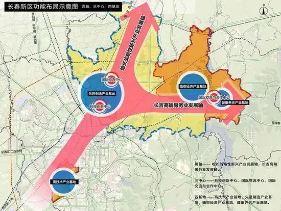 长春新区:总体布局_长春新区_区域规划_新浪吉林_新浪网