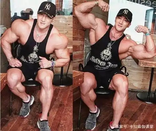 健身界的"野兽",世界健美冠军黄哲勋,这身顶级肌肉,无敌了