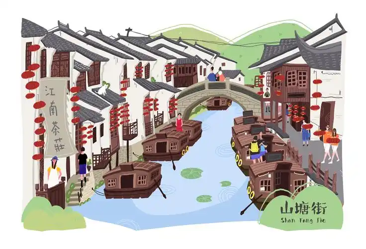 打卡 苏州|插画|艺术插画|ann雷雷 - 原创作品 - 站酷 (zcool)