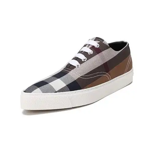 博柏利巴宝莉burberry女款织物尖头系带休闲运动鞋80421371