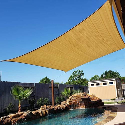 4*8米防雨棚遮阳篷阳台户外庭院防晒天幕家用露台三角遮阳布定制