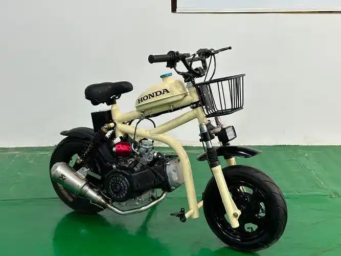 进口改装mini坦克125c踏板本田祖玛小龟电喷摩托车整车