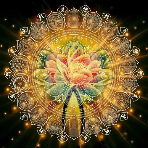 mandala|这是我见过最好看的曼陀罗咒轮合集,太惊艳了!