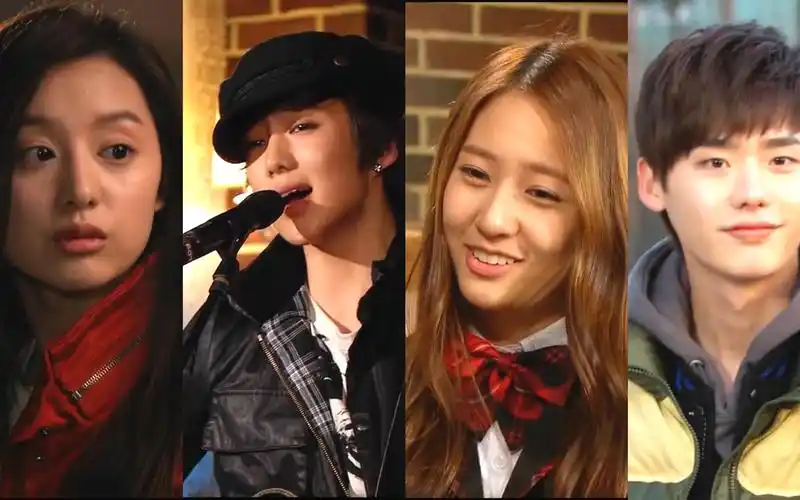 【短腿的反击】唱歌场景合集:金智媛/姜升润/郑秀晶/李钟硕_哔哩哔哩