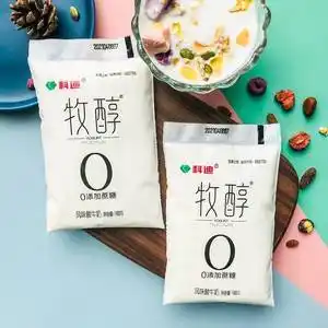 新品科迪牧醇酸奶0添加蔗糖非脱脂网红风味酸牛奶早餐160g整箱