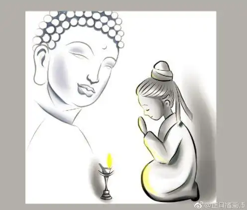 这张刷爆中美朋友圈的佛系保佑图 到底是个什么梗?