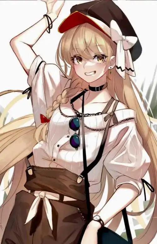 当二次元美少女戴上风格各异的帽子,或萌或艳,气质不凡