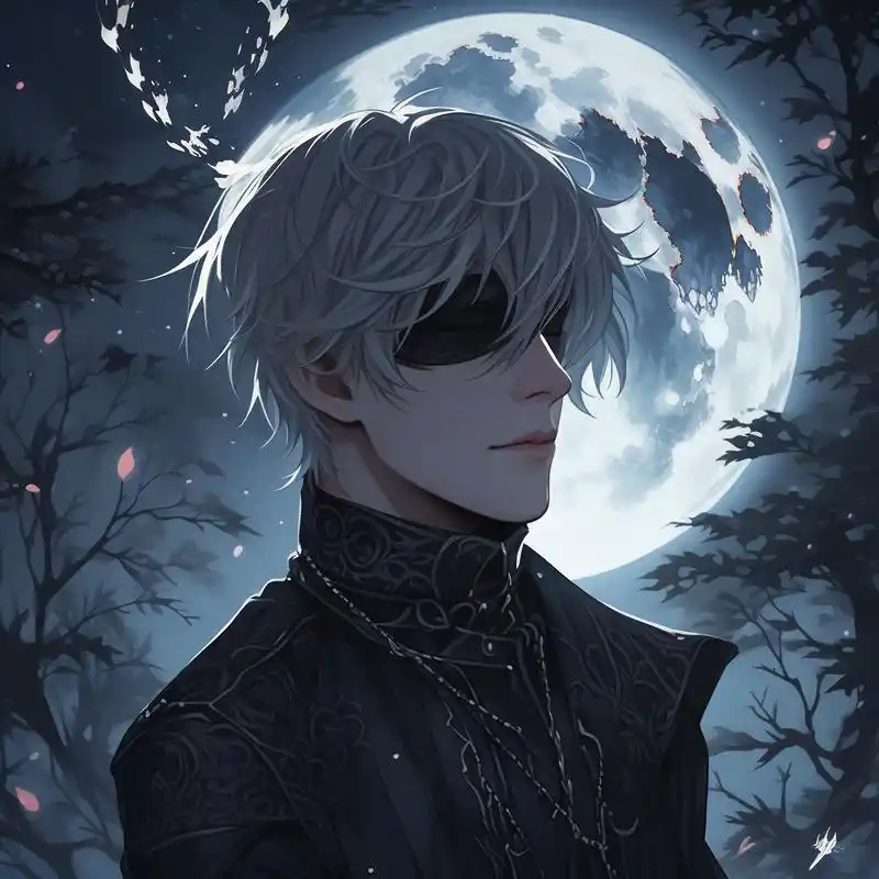 91黑暗系冷酷戴面具男生头像93