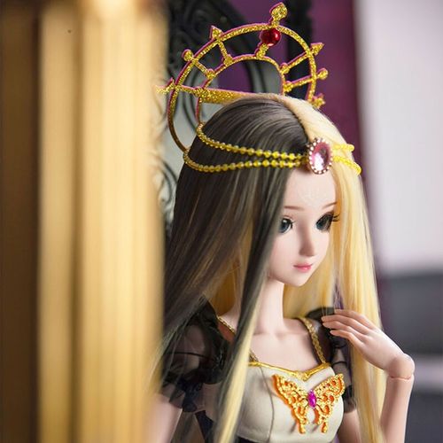 叶罗丽娃娃60厘米时间公主情公主夜萝莉精灵梦白洋娃娃生日礼物 契约