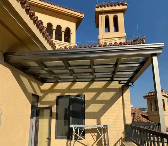 铝合金别墅庭院遮阳蓬企业停车棚门头雨棚走廊过道雨棚