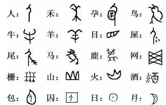汉字的演变过程,最早从甲骨文开始演化(至今已3千多年历史)