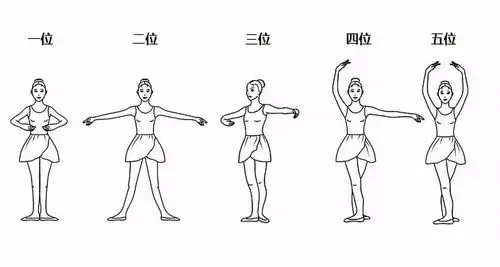 基本手位,脚位( basic positions) - ▼7个基本手位(有的七位会