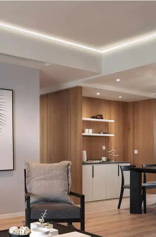 阴角灯石膏线条灯led发光顶角线形嵌入式灯带客厅无主灯明装阴角线型