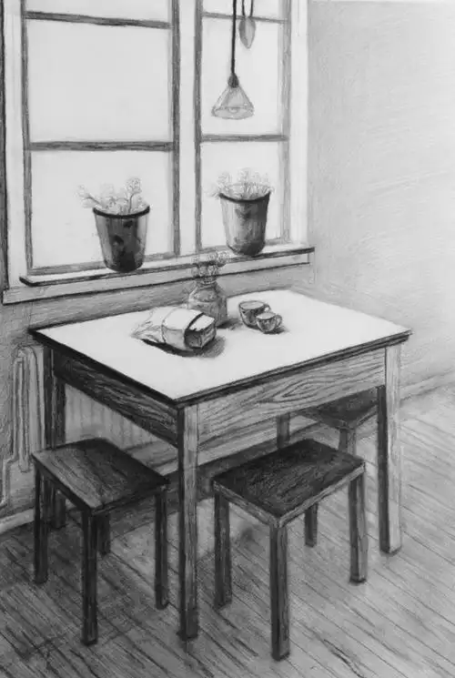 清美艺考央美清华班设计素描作业(下)-丰阳山人