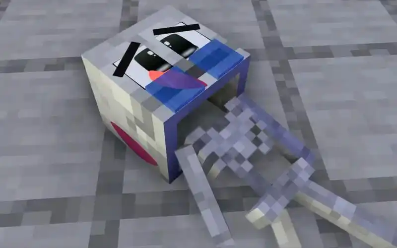 我的世界mc动画:骷髅小白的街头流浪故事