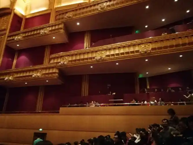 2018年10月27日在武汉琴台音乐厅,观看德国柏林音乐厅菅弦乐团的音乐