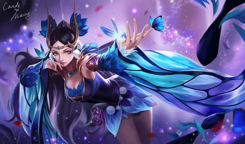 临摹了一张貂蝉的仲夏夜之梦感觉还是蛮像的