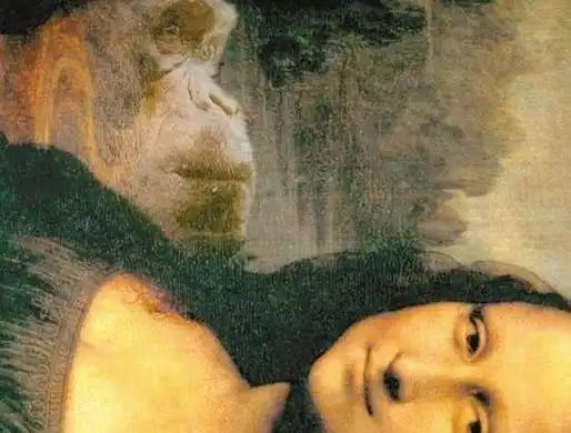 蒙娜丽莎是鬼吗把画倒过来看你就能发现诡异