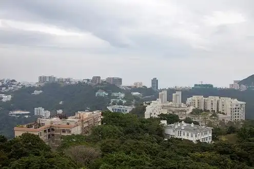 香港太平山顶的联排别墅