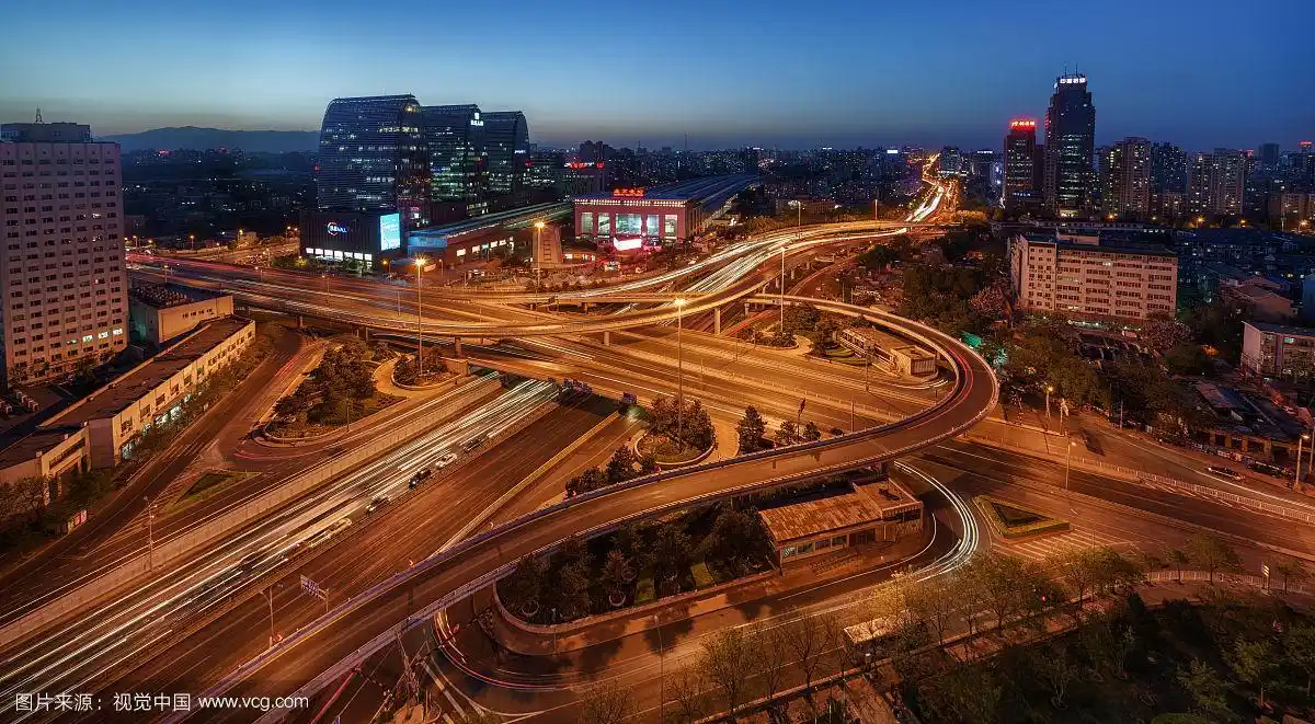 北京西直门立交桥