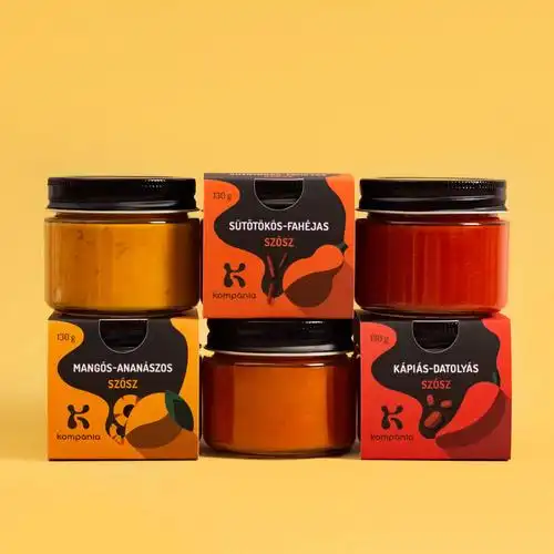 国际包装设计分享komp09niasauces酱料包装设计