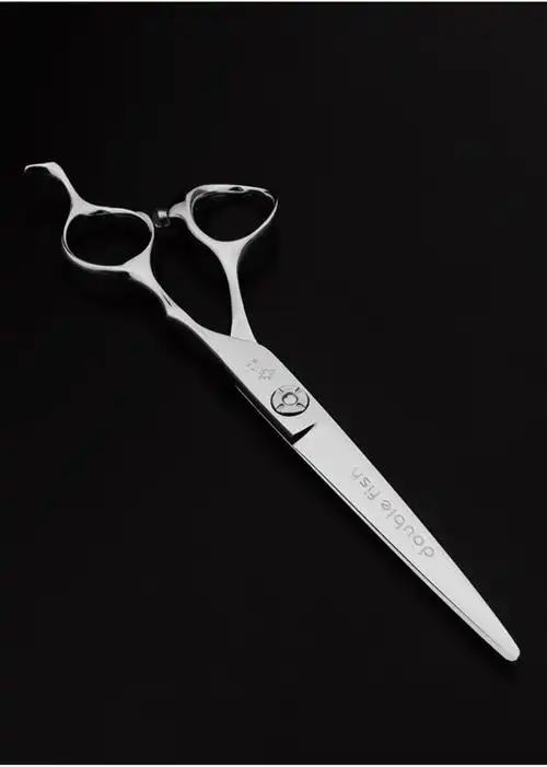 二重鱼美发剪刀专业正品无痕牙剪美发理发店专用理发打薄套装v齿