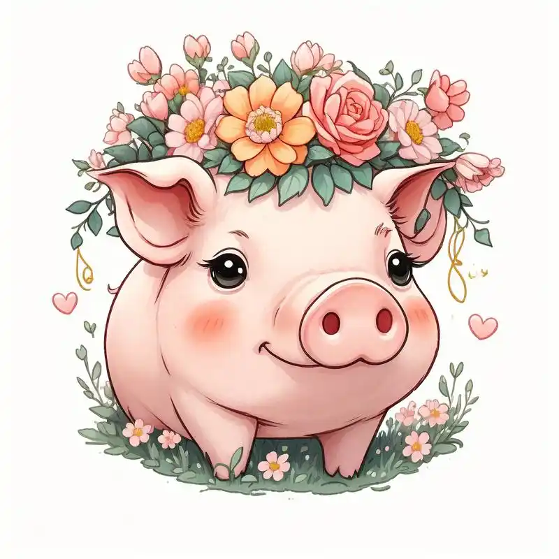 猪头头像来啦99快来领取你的专属头像 猪猪这么可爱,谁能拒绝猪猪