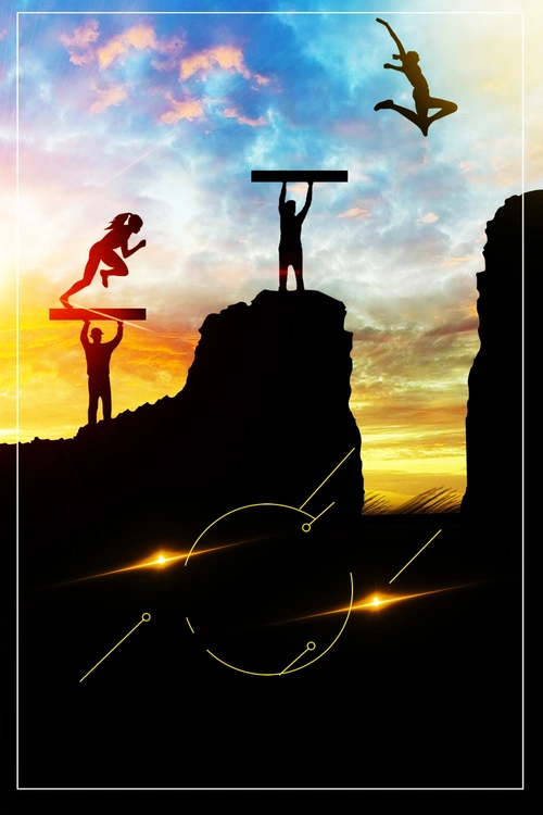 团队合作高清背景