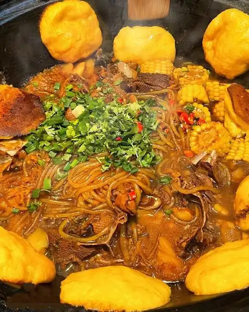 农家大锅台图片