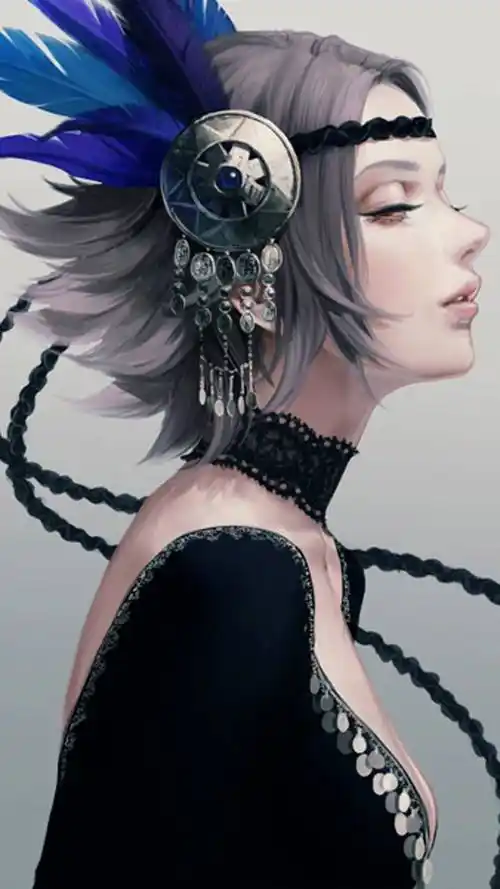 精美手绘欧美动漫人物