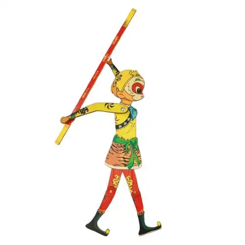 皮影手动剪纸西游记孙悟空儿童皮影戏手工diy玩具皮影